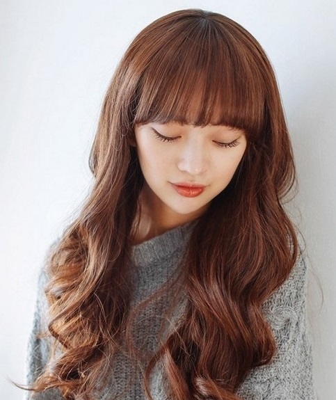 Kiểu tóc xoăn Hàn cho bạn gái muốn thay đổi cá tính