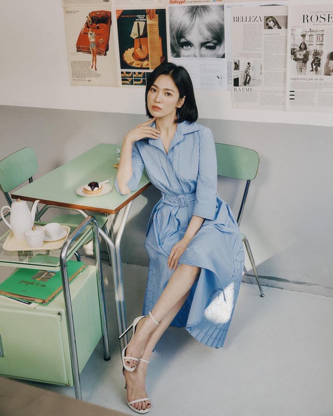Những kiểu giày giúp mỹ nhân Song Hye Kyo tôn dáng