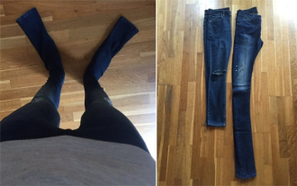 Chiếc quần jeans quái dị khiến người mua ‘điên tiết’
